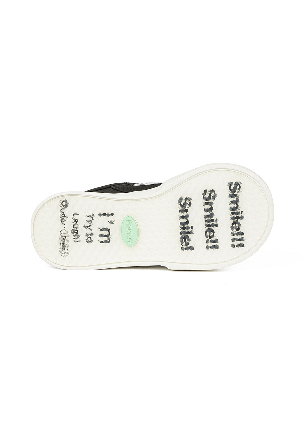 OUDER丨Open Smile Canvas Shoes-Black&White - PSYLOS 1, OUDER丨Open Smile Canvas Shoes-Black&White, Canvas Sneakers, OUDER, PSYLOS 1